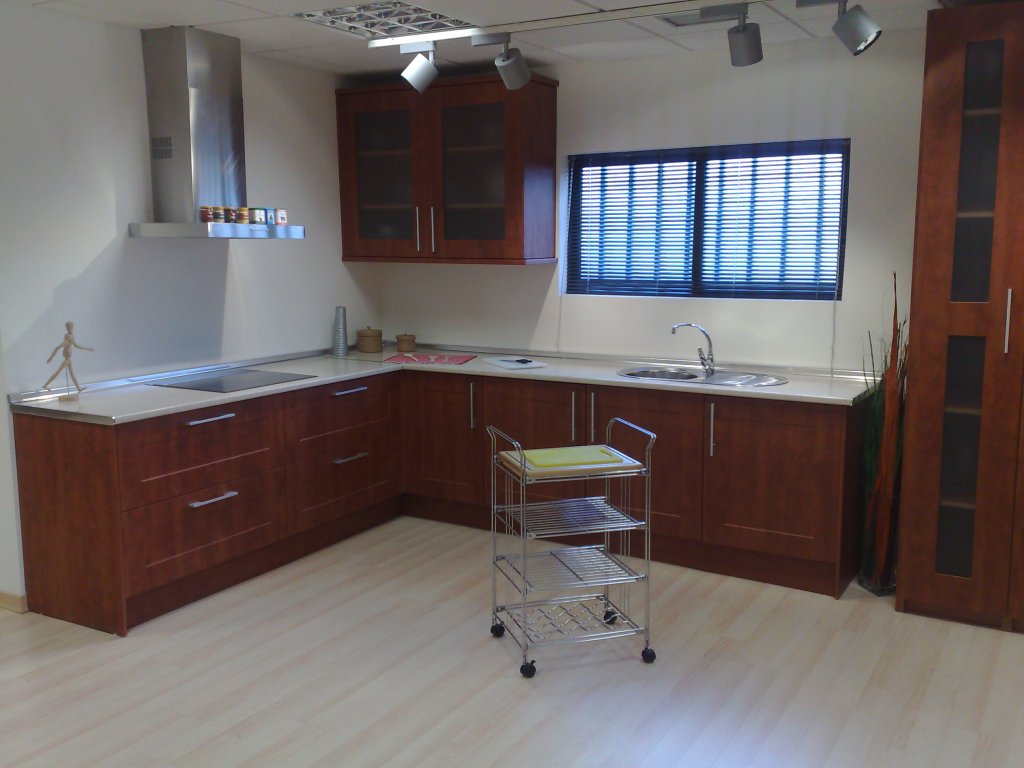 Cocina PVC madera