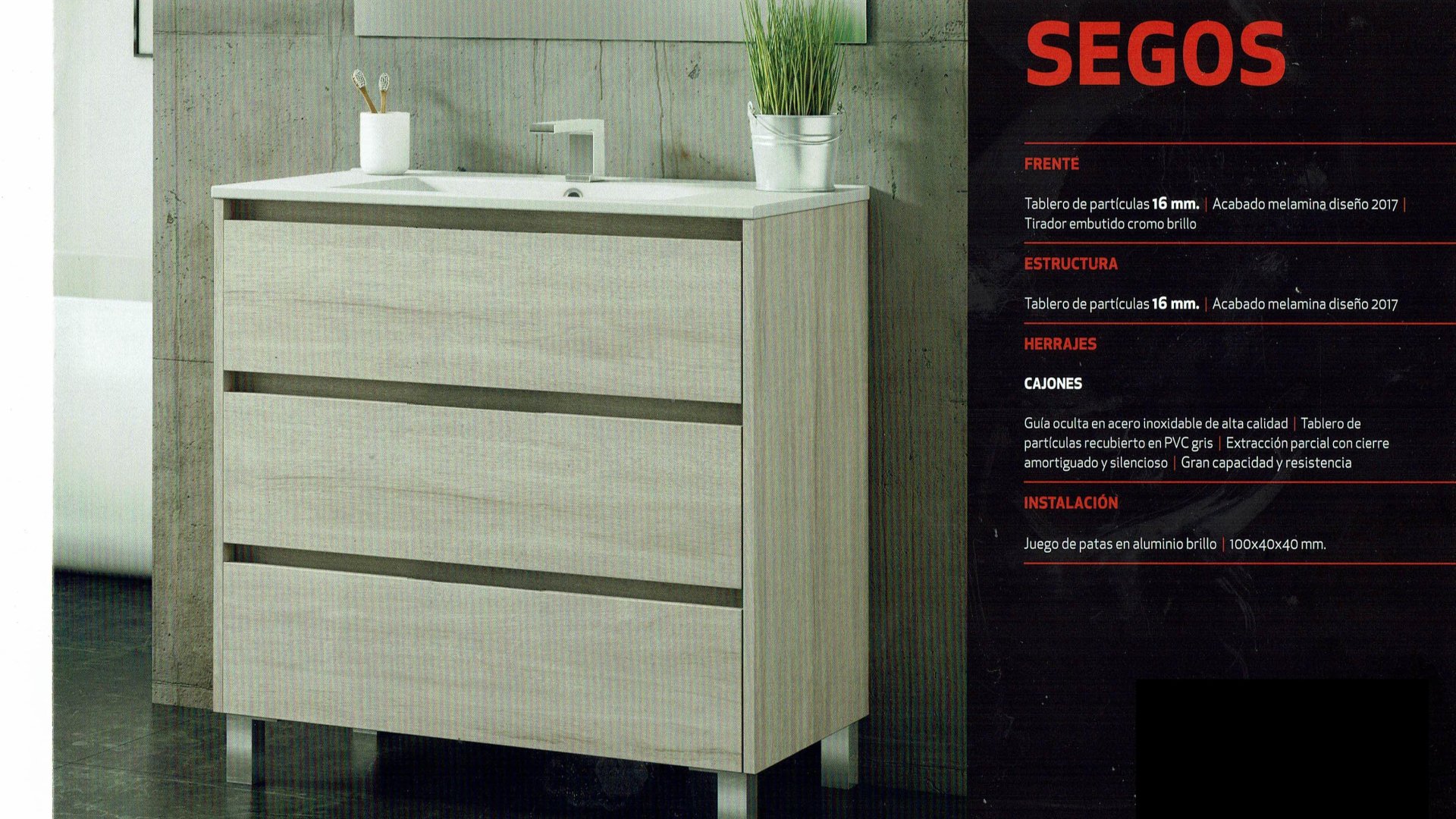 Novedades en muebles de baño