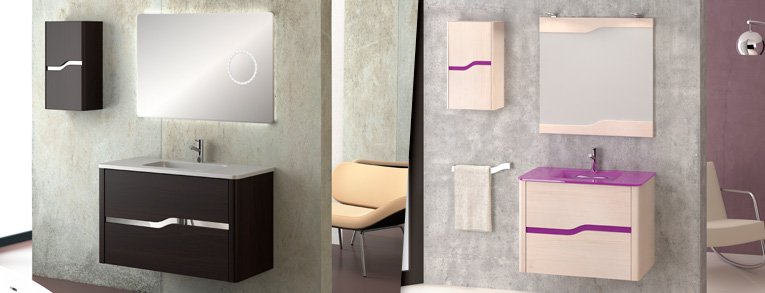Muebles de baño Colección Navia